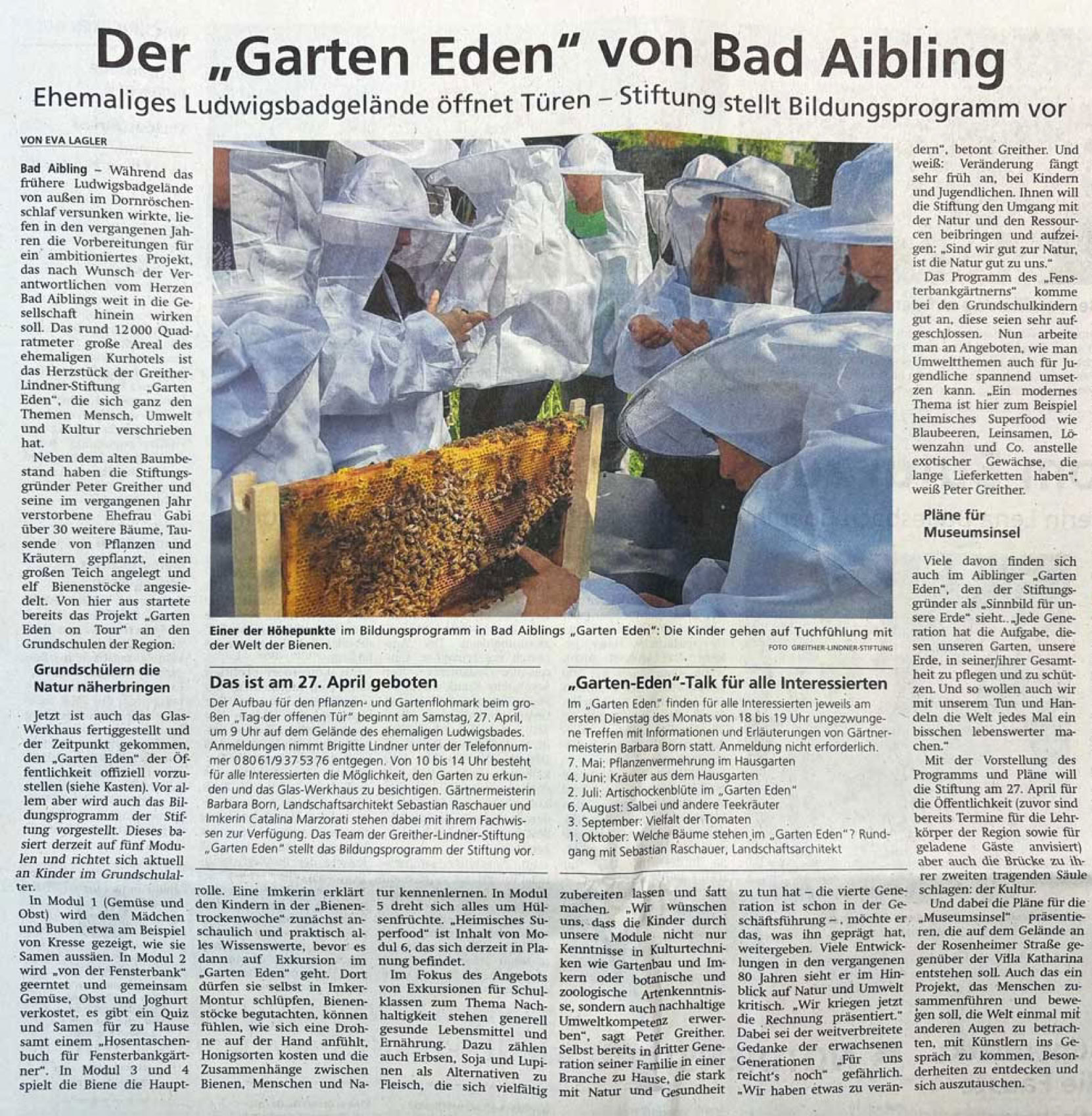 Peter Greither, Ludwigsbad, Orangerie