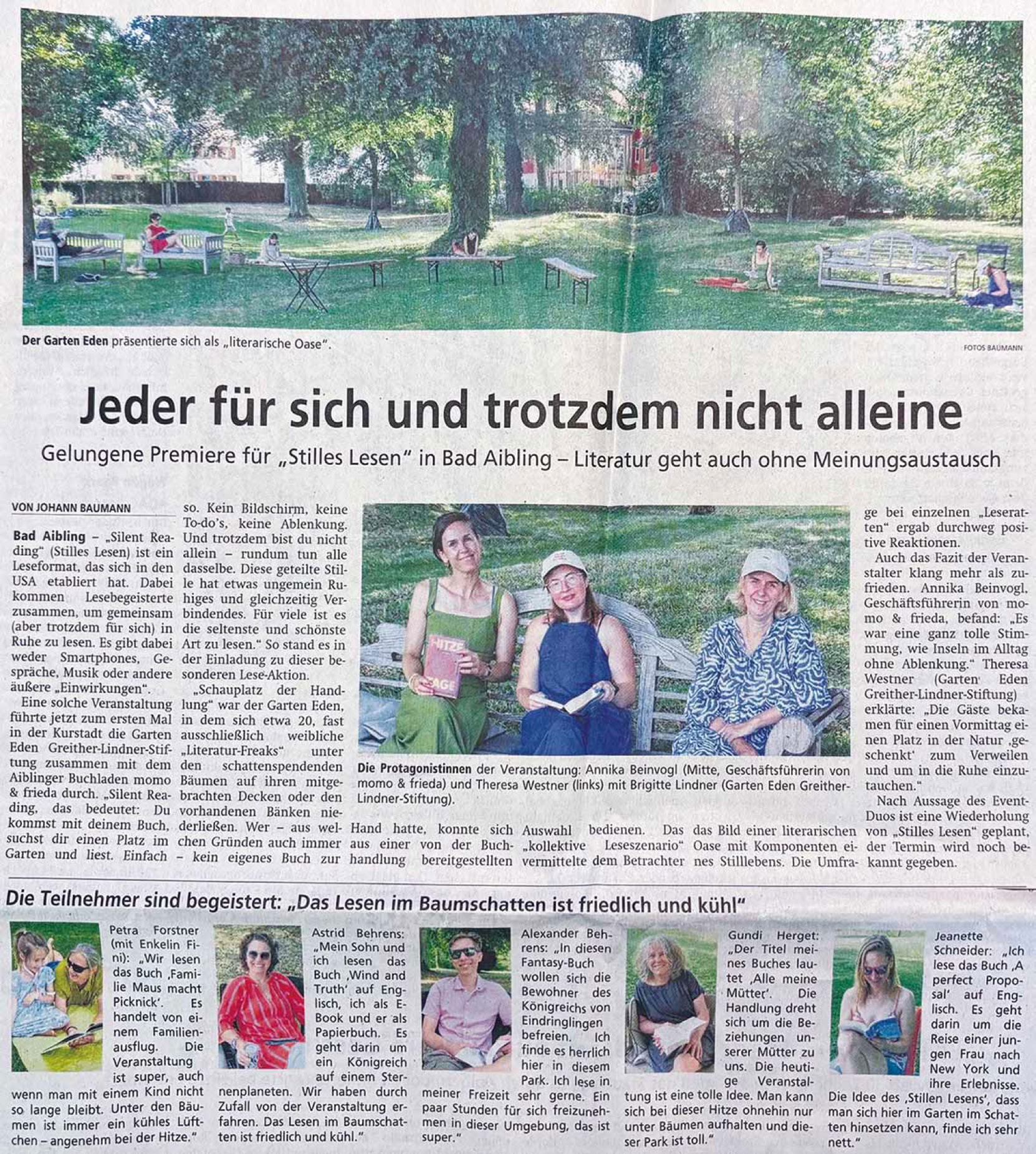 Peter Greither, Ludwigsbad, Orangerie