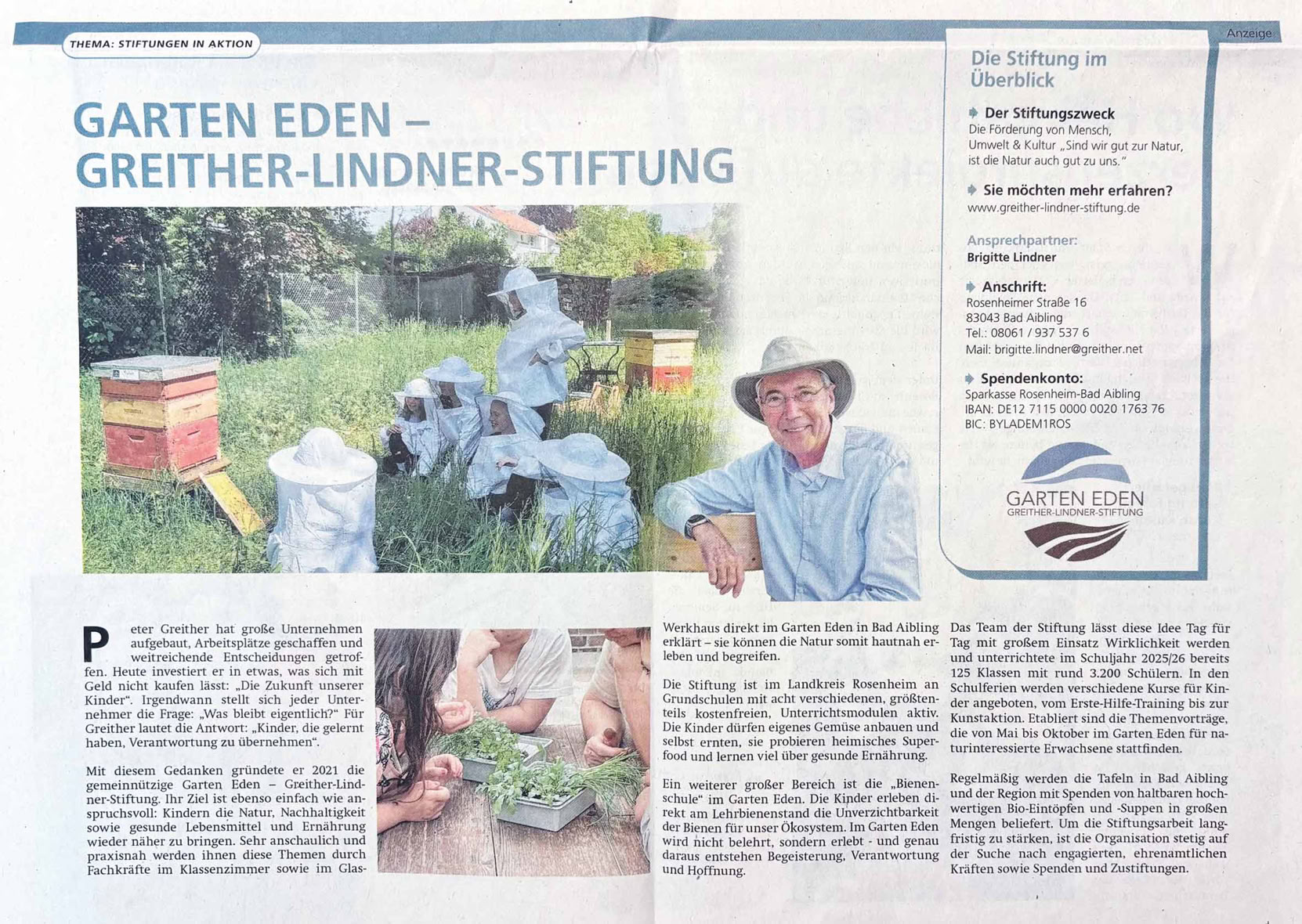 Peter Greither, Ludwigsbad, Orangerie